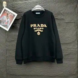 prada sweatshirt manches longues pour unisexe s_123131b